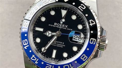 rolex discontinue batman|126710blnr review.